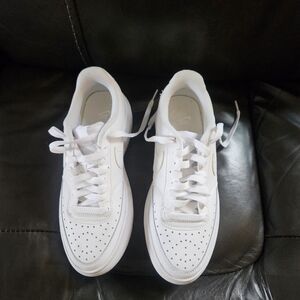Nike White Vision Alta Sneakers